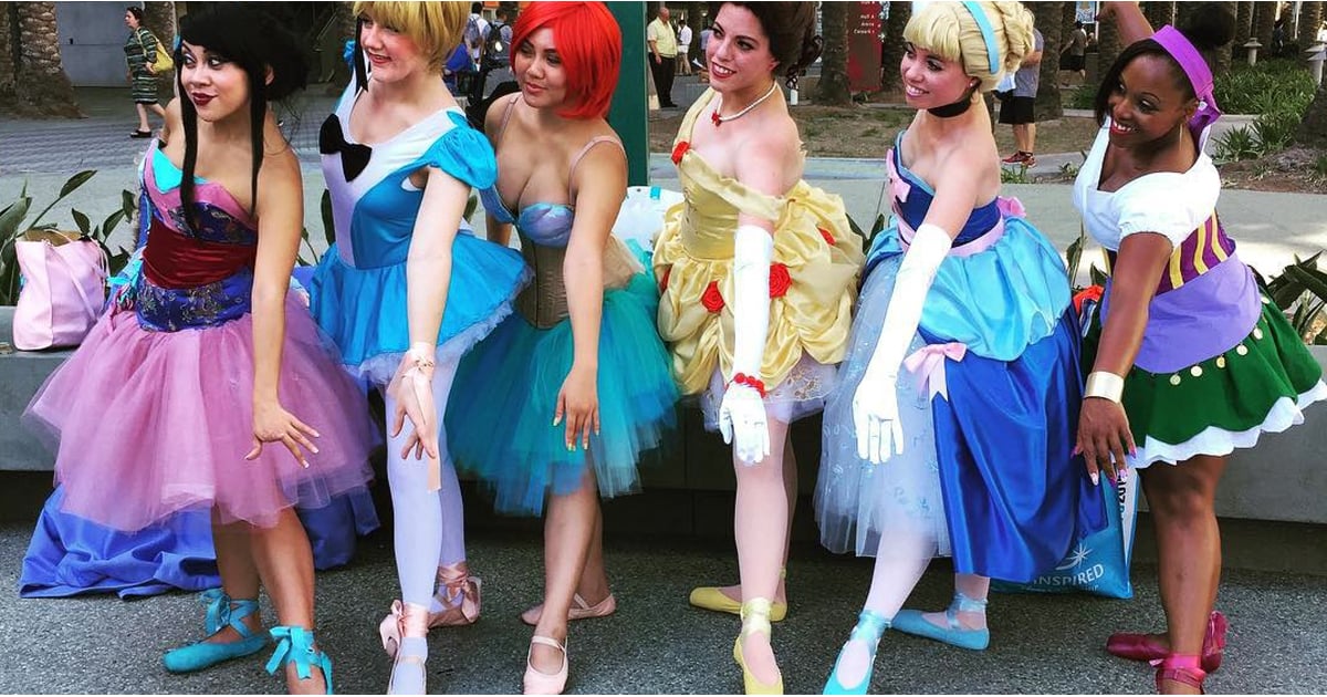 Disney Princess Group Costumes Popsugar Love And Sex 