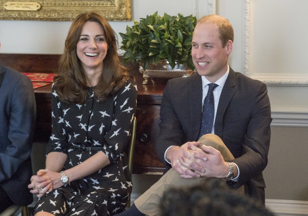 Kate Middleton Prince William at St. Thomas Hospital 2016