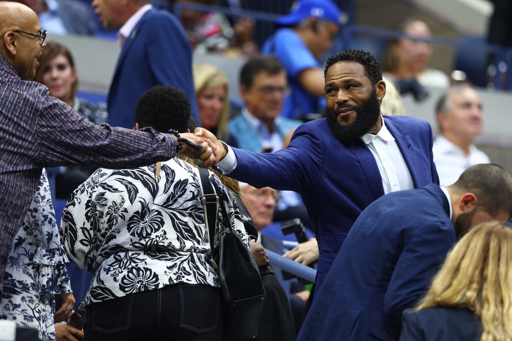 Anthony Anderson on Aug. 29 at the US Open.