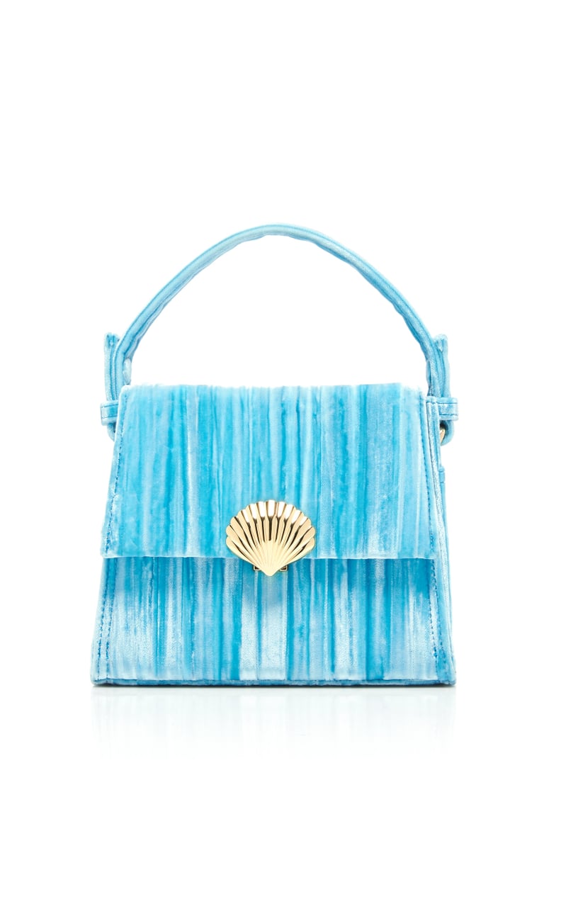 RIXO Jemima Tie Dye Velvet Bag