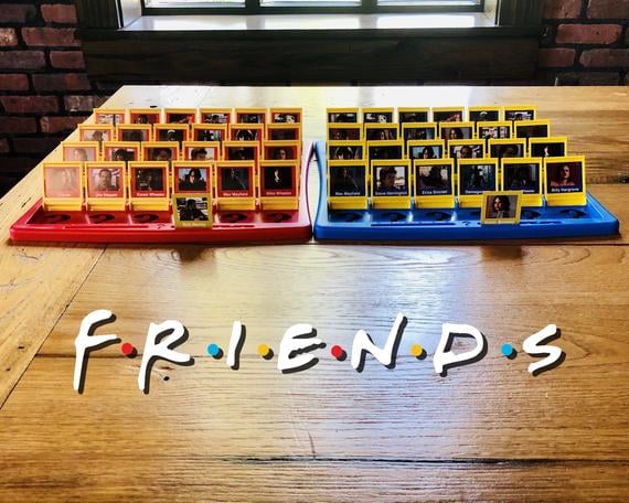 Friends Guess Who? Board Game