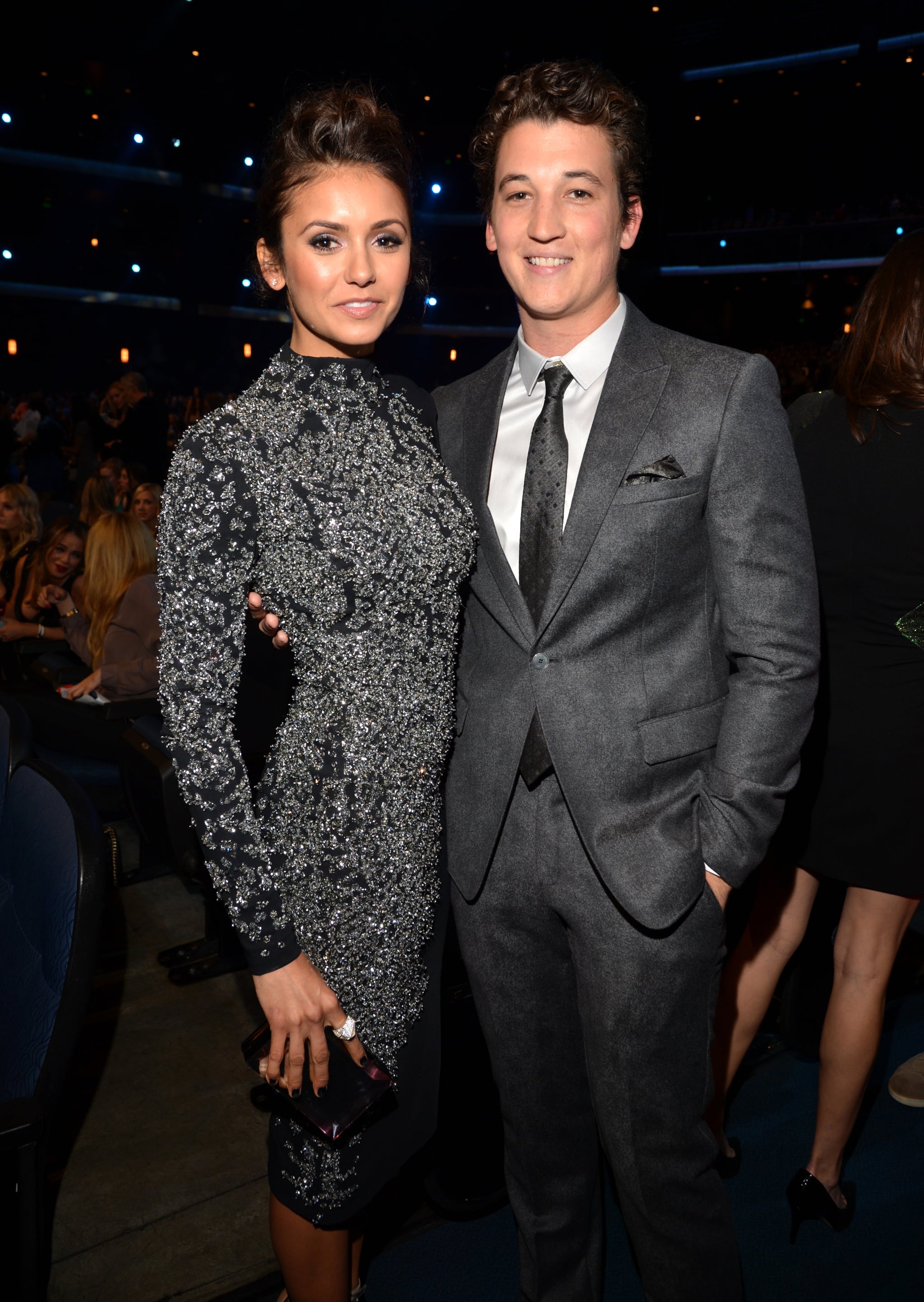 Nina Dobrev At The People S Choice Awards 2014 Popsugar Celebrity