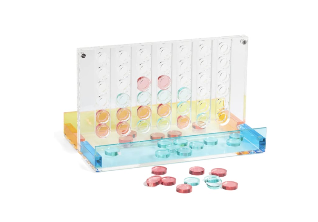 Sunnylife 4inaRow Lucite Game Best LastMinute Gifts POPSUGAR