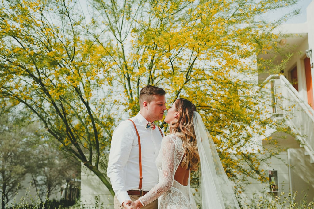Trendy Palm Springs Wedding