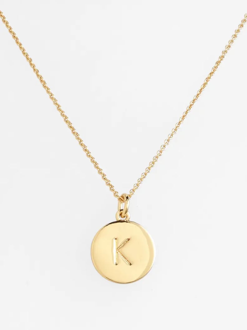 A Fashion Gift For 10-Year-Olds: Kate Spade New York One in a Million Initial Pendant Necklace