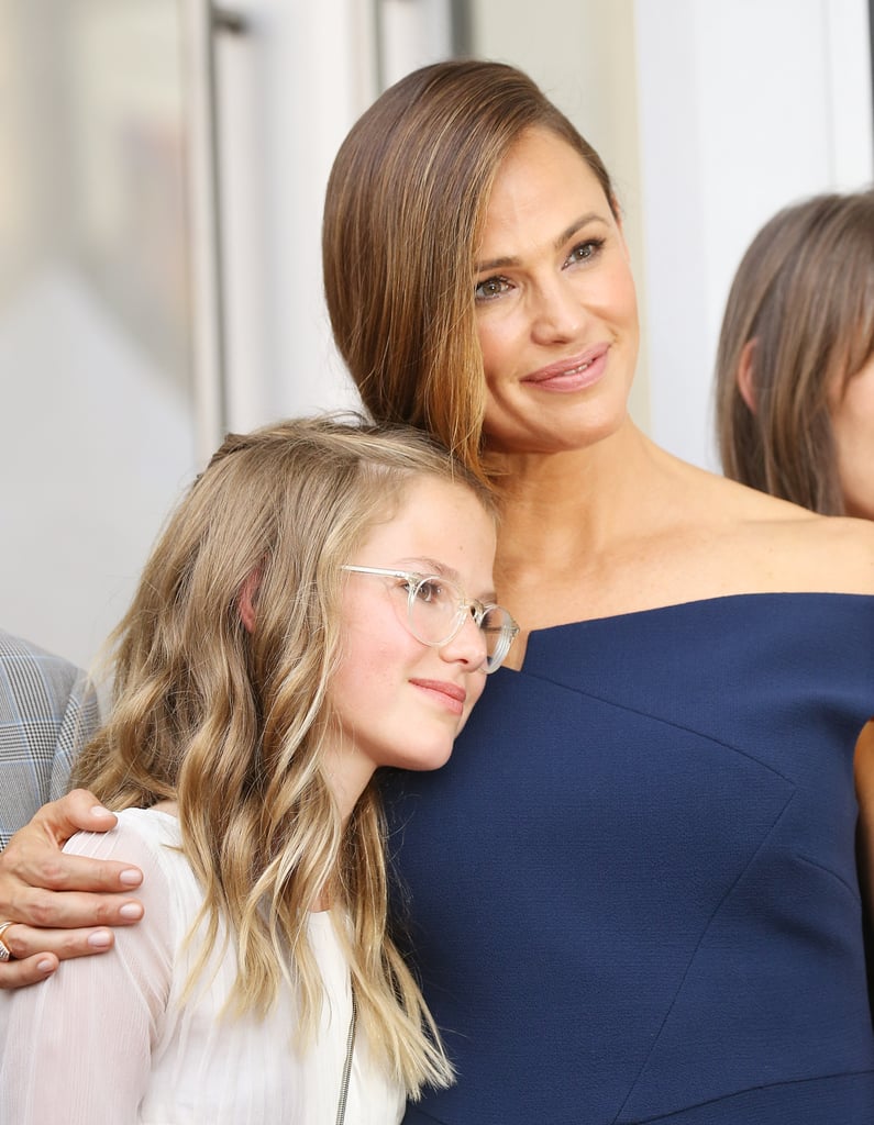 Jennifer Garner and Kids at Hollywood Star Ceremony 2018