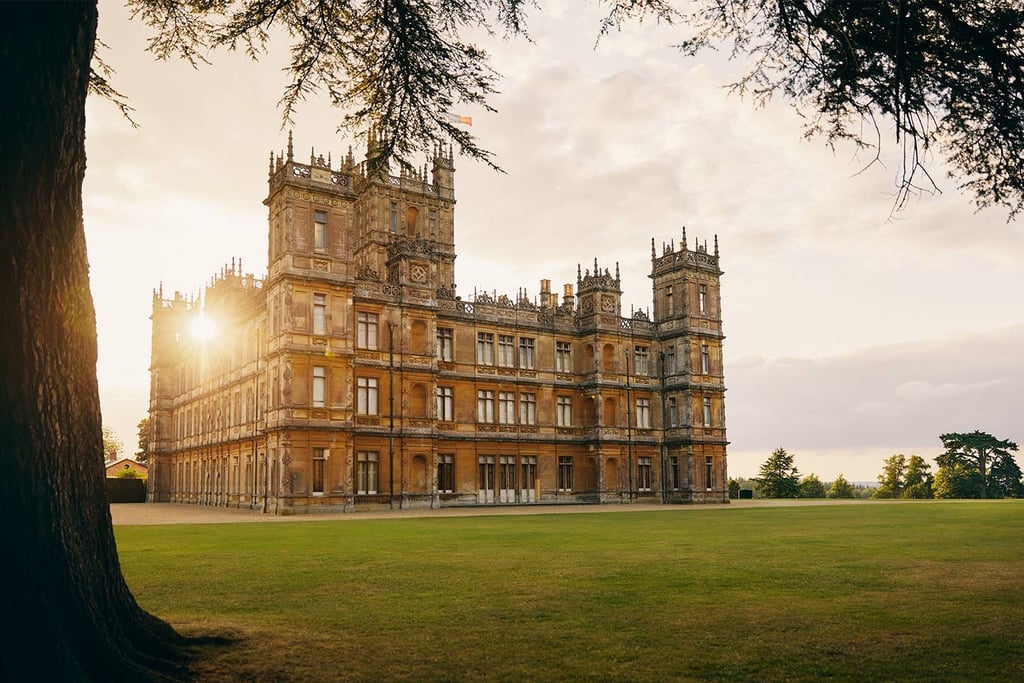 Highclere Castle From Downton Abbey — Highclere, United Kingdom
