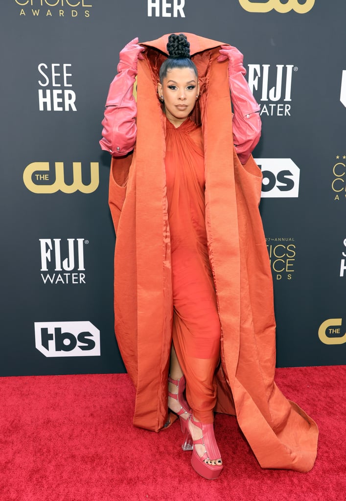 Hailie Sahar at the 2022 Critics' Choice Awards