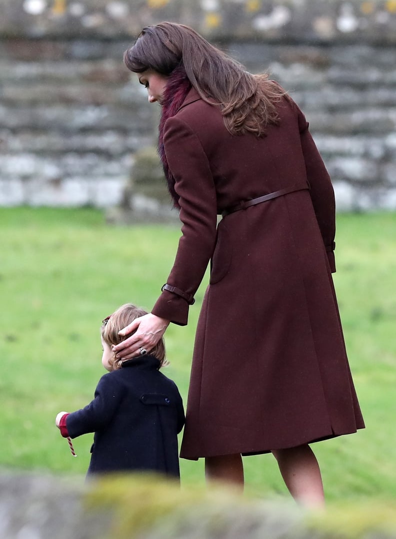 The Duchess Belted Her Coat For a Proper Fit
