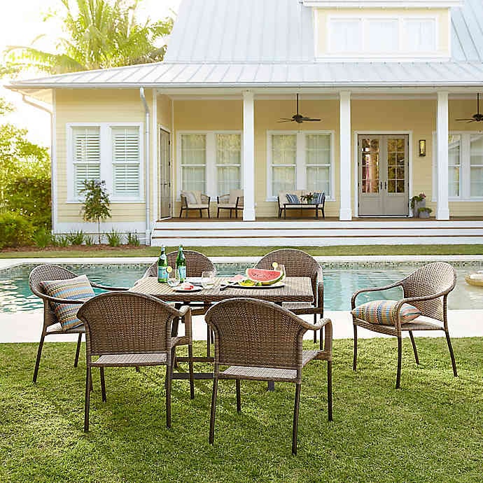 Barrington Wicker Patio Furniture Collection