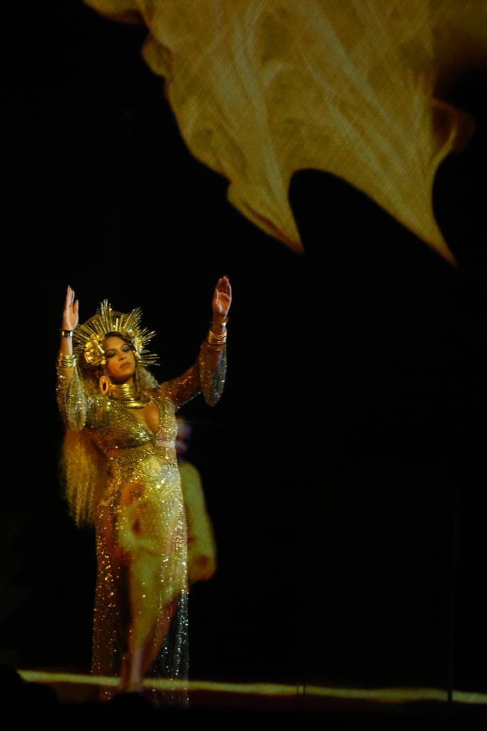 Beyonce Knowles at the 2017 Grammys