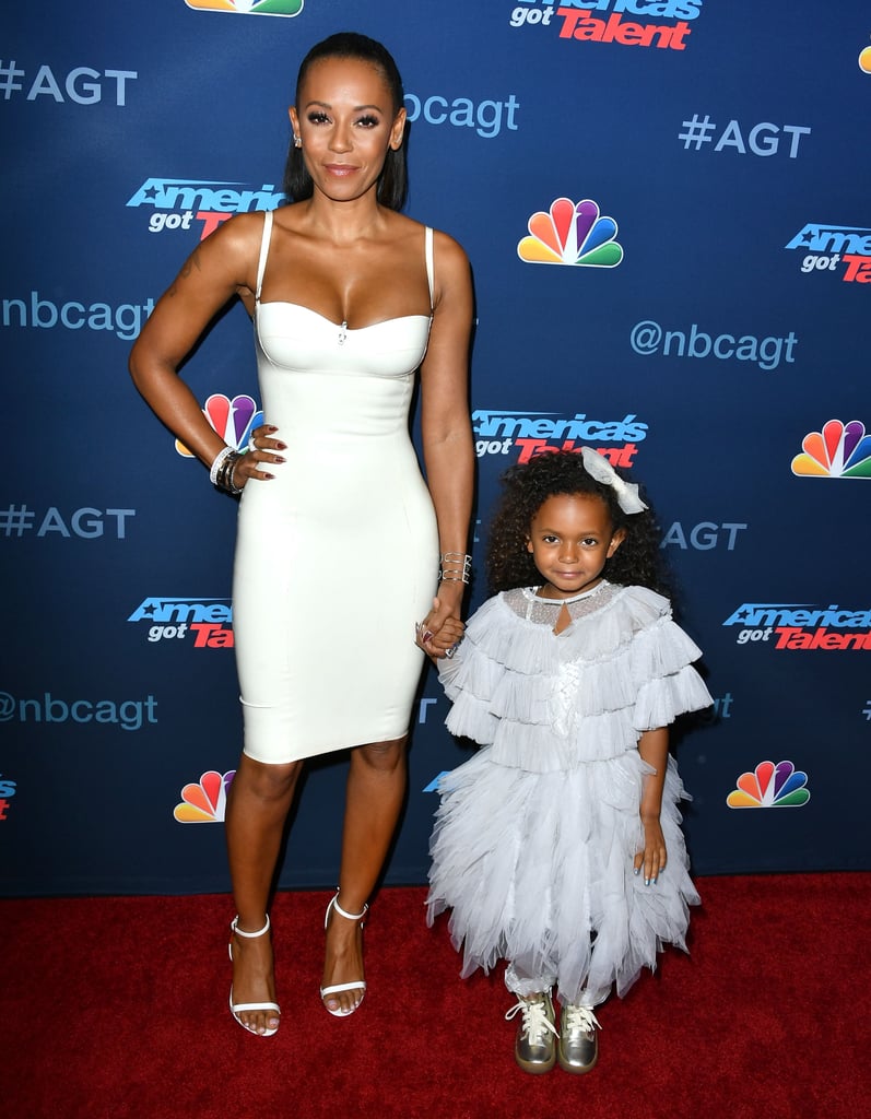 Mel B and Daughter on Red Carpet August 2016