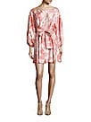Zimmermann Winsome Tie-Dye Belted Dress