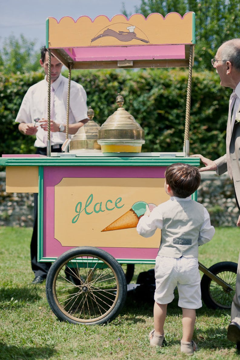 French Ice Cream Cart