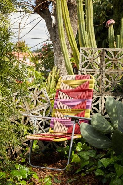 Woven Outdoor Lawn Chair