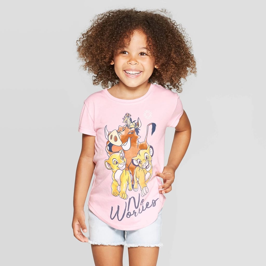 Toddler Girls' Disney The Lion King No Worries T-Shirt