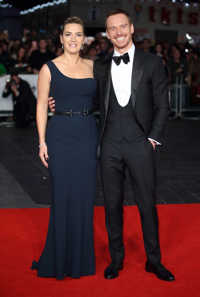 Kate Winslet Michael Fassbender Steve Jobs London Red Carpet