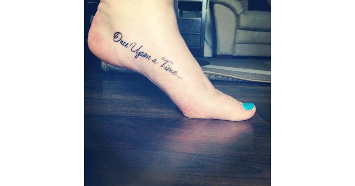 Once Upon A Time Literary Tattoos Popsugar Love And Sex Photo 29