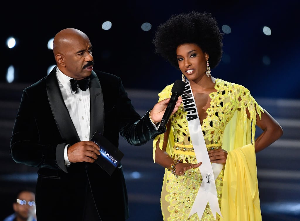 Miss Jamaica Davina Bennett Wears Afro at Miss Universe 2017 Miss Jamaica Davina Bennett Wears Afro at Miss Universe 2017