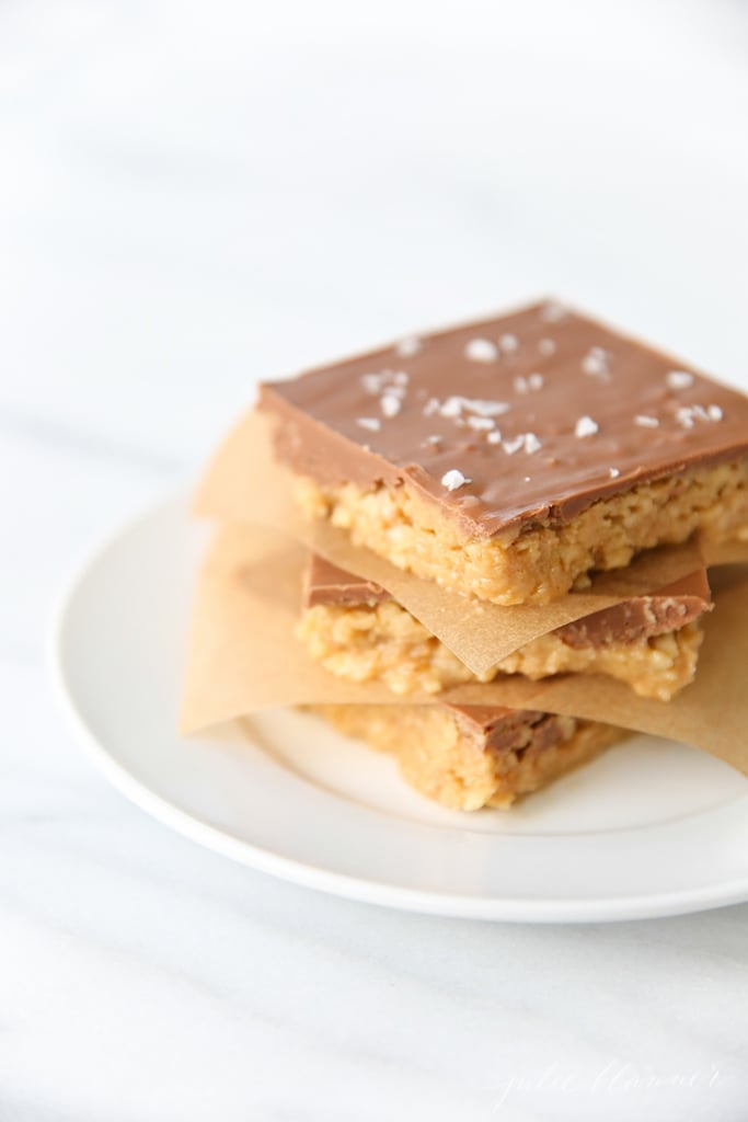 Sweet and Salty No-Bake Peanut Butter Bars