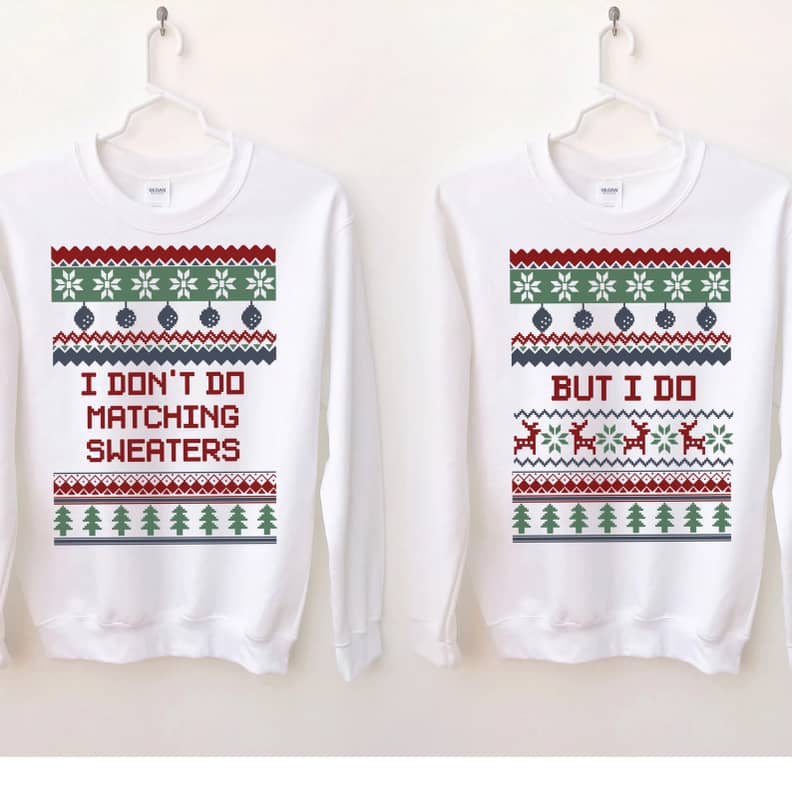 Best Ugly Christmas Sweaters For Couples 2022 POPSUGAR Love