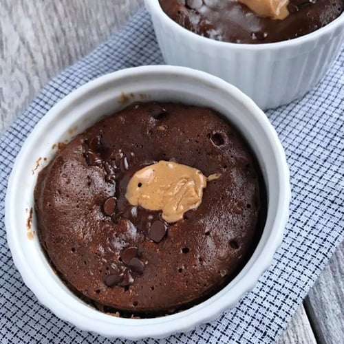 Healthy Peanut Butter Chocolate Protein Brownies POPSUGAR Fitness