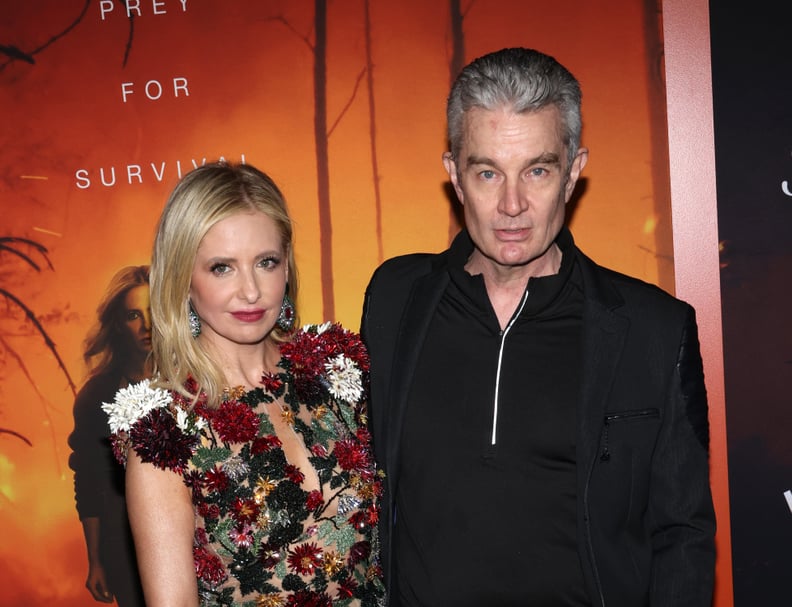 Sarah Michelle Gellar and James Marsters "Buffy" Reunion at the "Wolf Pack" Premiere