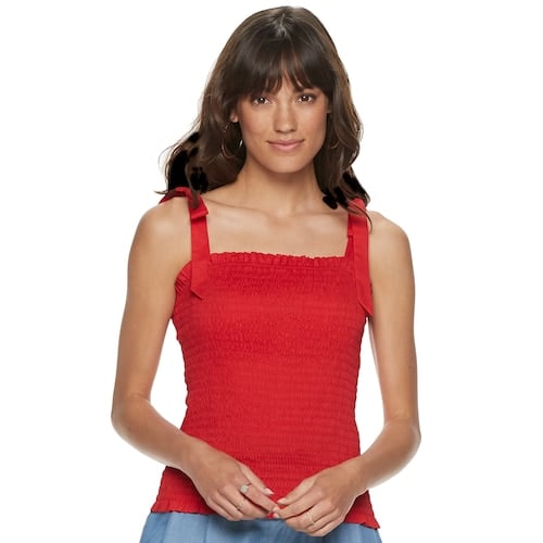 POPSUGAR Smocked Tank Top