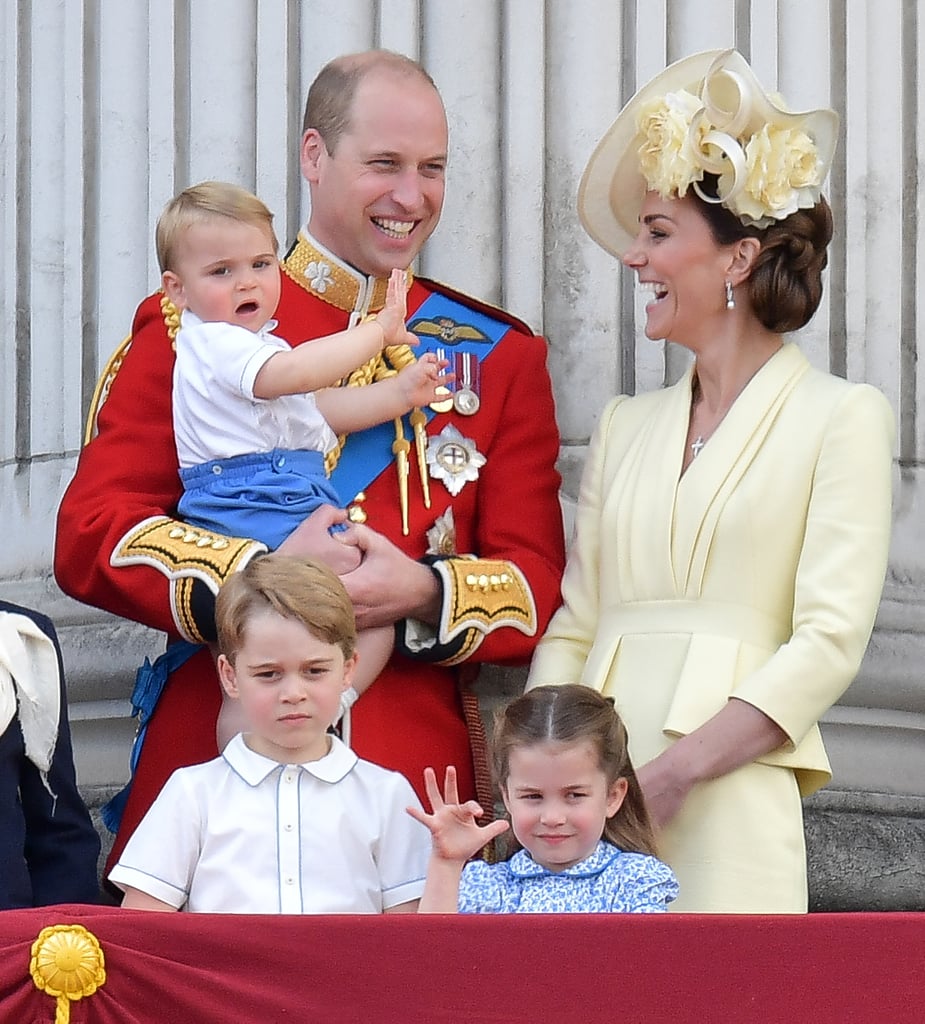 Prince George Princess Charlotte at Trooping the Colour 2019