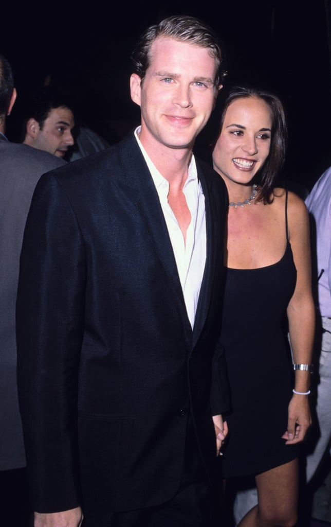Cary Elwes and Lisa Marie at the The Mask Premiere in 1994