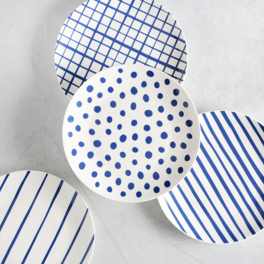 Gap Home Blue & White Assorted Fine Ceramic Salad Plates