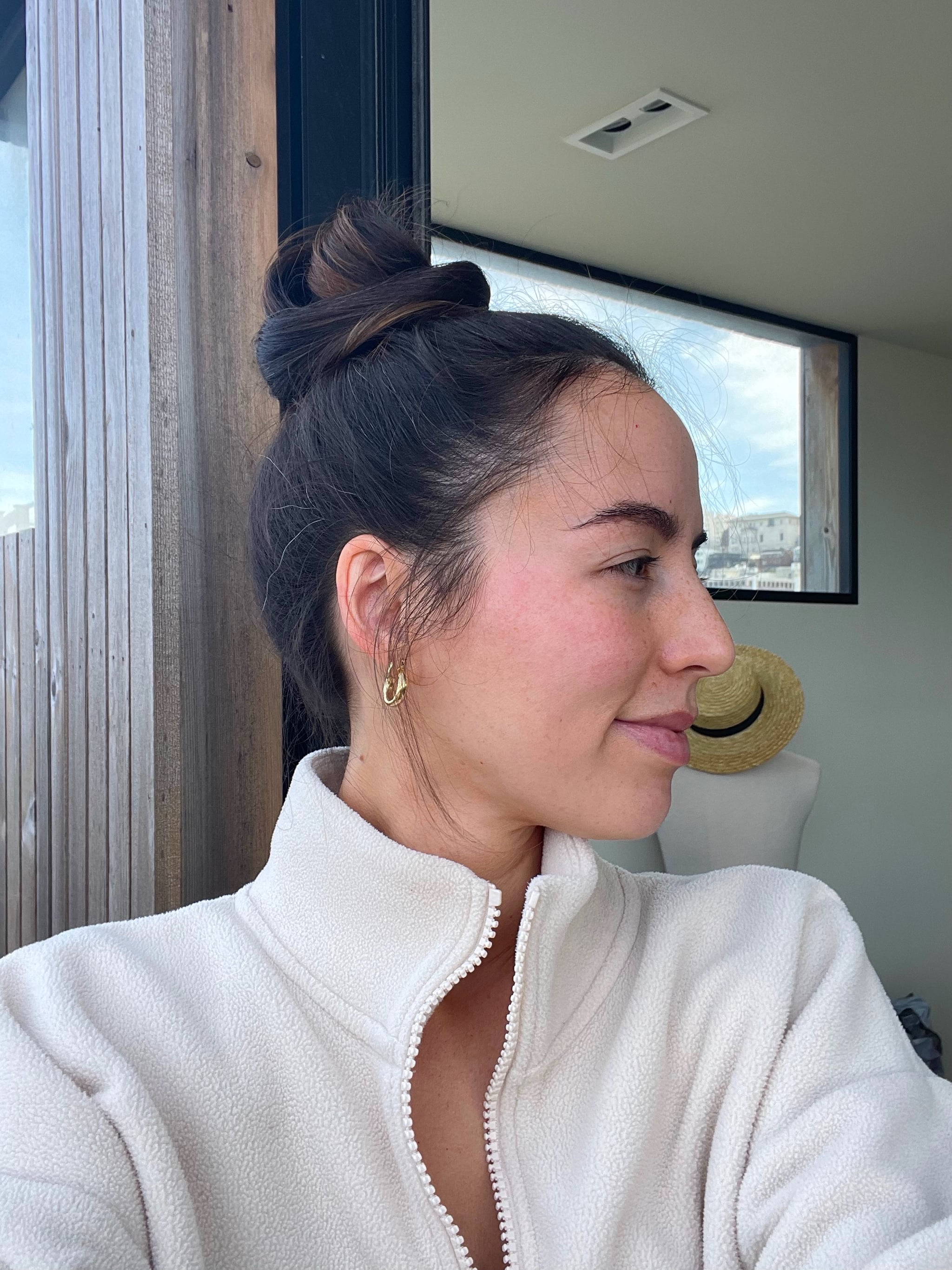 chris appleton tiktok knotted messy bun hack 