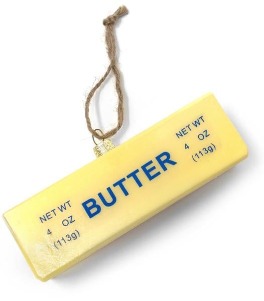 Stick of Butter Glass Ornament