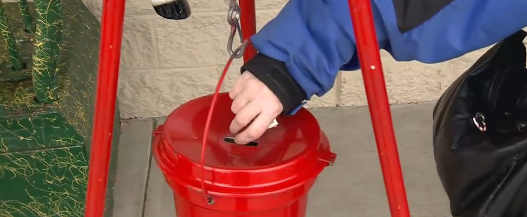 Salvation Army Ring Donation