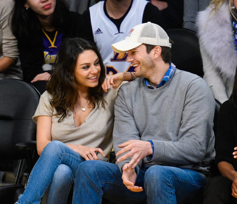 Ashton Kutcher and Mila Kunis