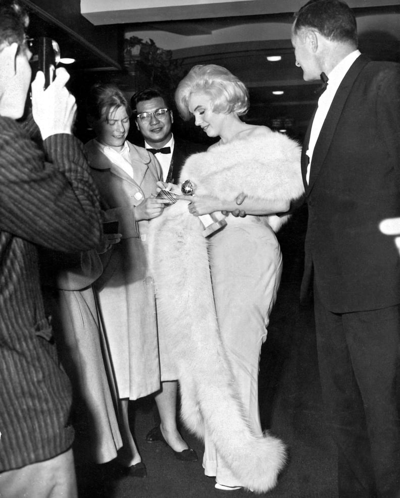 Golden Globe Winner Marilyn Monroe