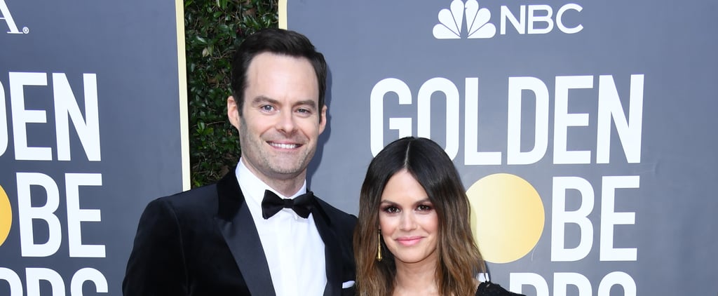 Bill Hader and Rachel Bilson Made Their Red Carpet Debut as a Couple at the Golden Globes