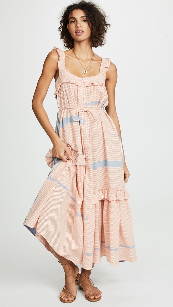 Apiece Apart Lypie Ruffle Tank Dress