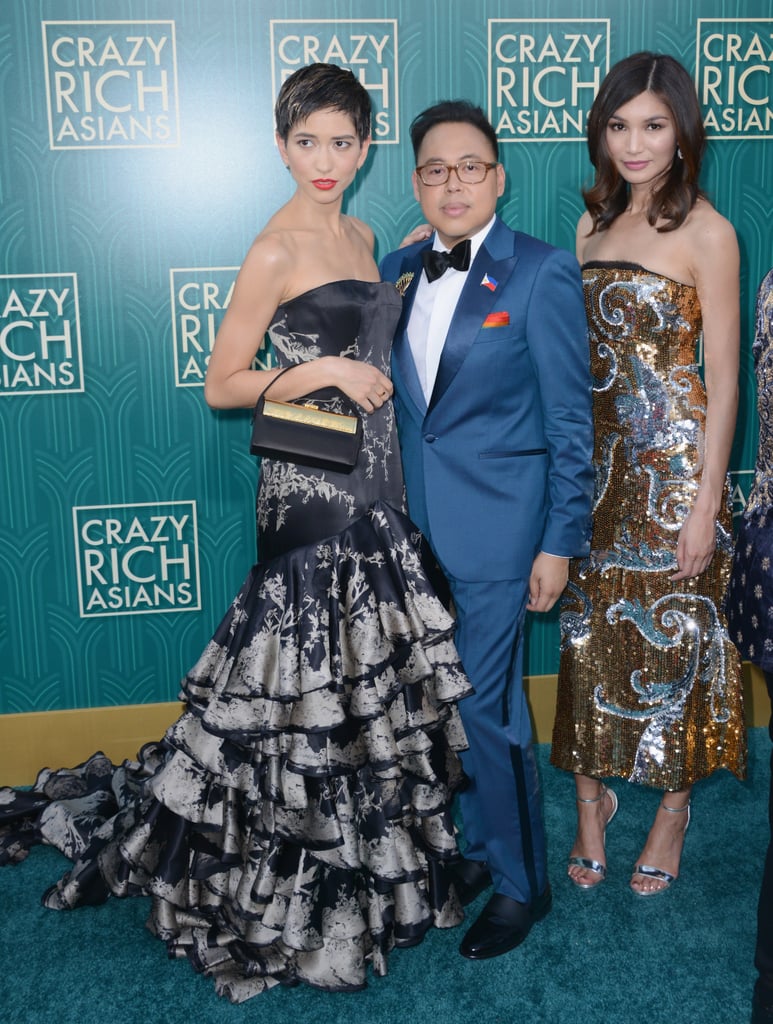 Pictured: Sonoya Mizuno, Nico Santos, and Gemma Chan