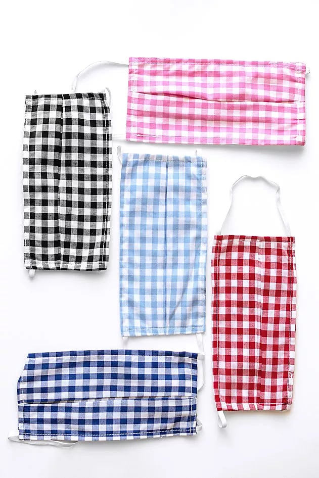 Amadi Gingham Reusable Ear Loop Face Mask