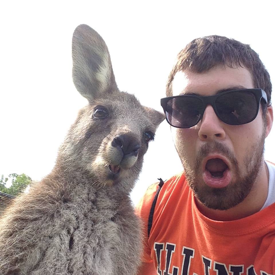 "Friend sent me this selfie from Australia."
Source: Reddit user rosully23 via Imgur