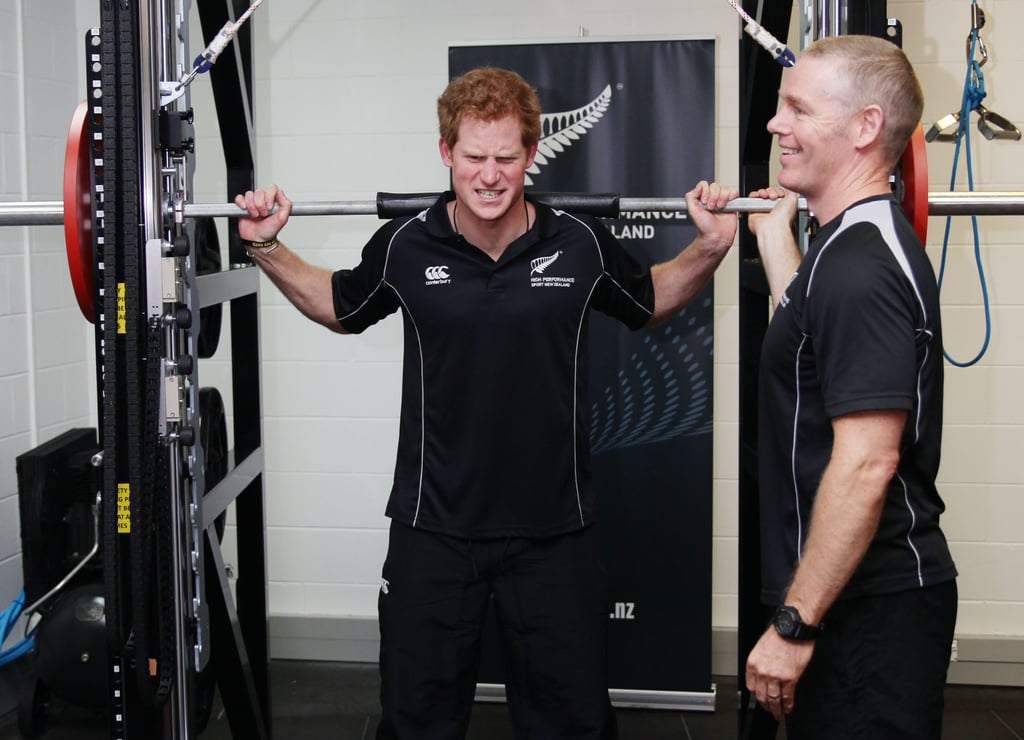 Prince Harry Playing Soccer in New Zealand