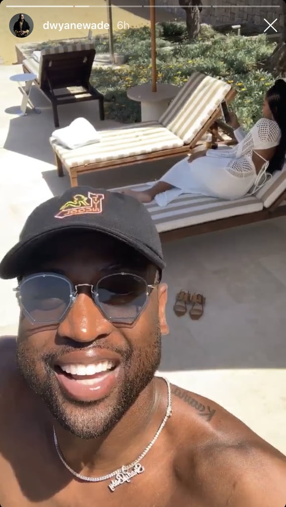 Gabrielle Union and Dwyane Wade Greece Holiday Photos 2019