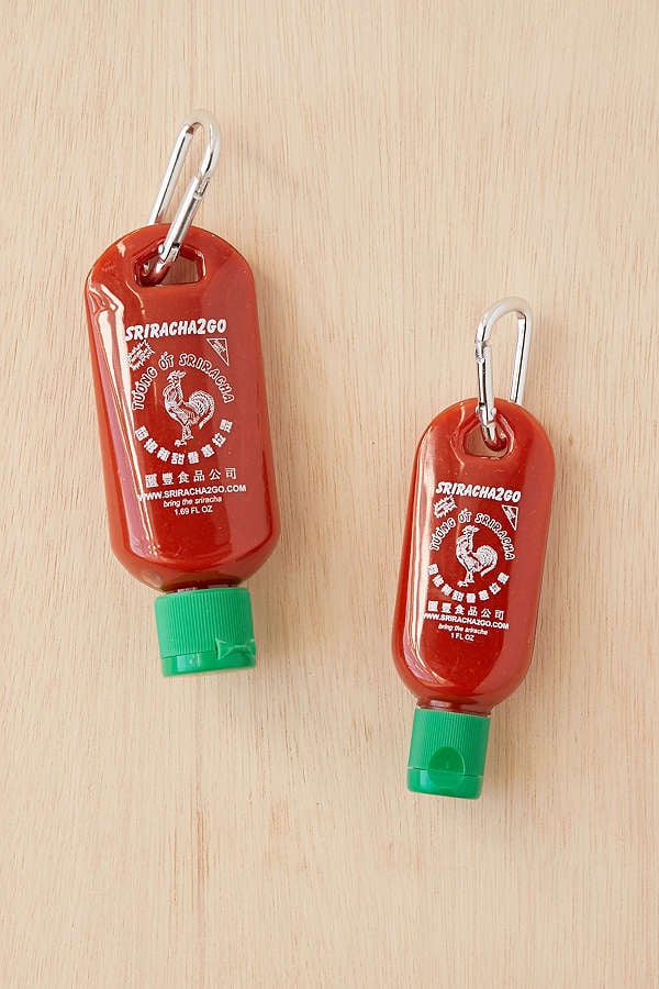 Sriracha-to-Go Bottle Keychain