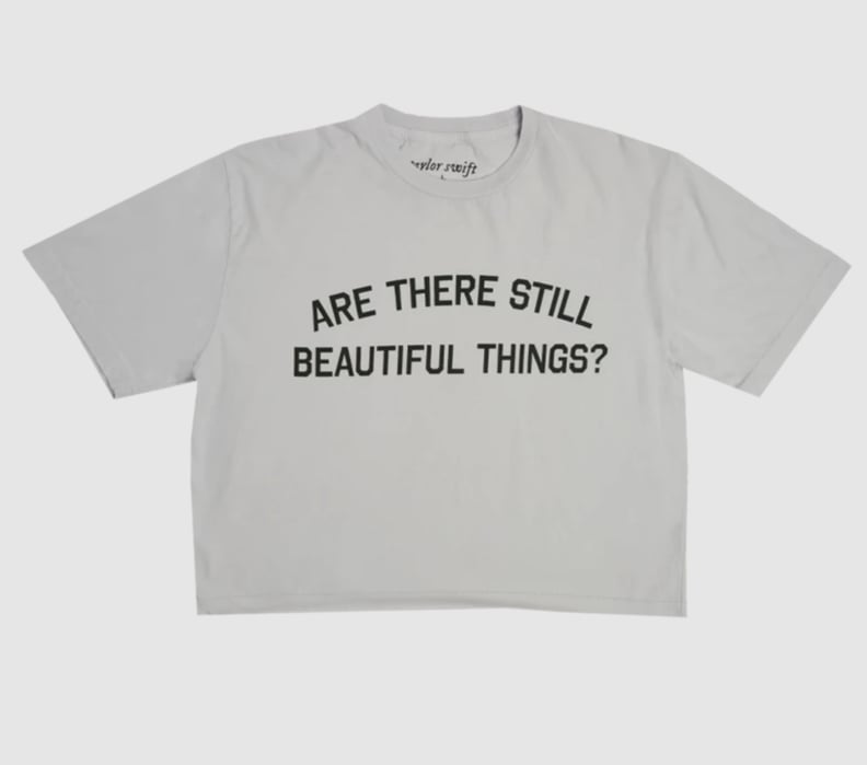 Taylor Swift Are There Still Beautiful Things? Cropped T-Shirt