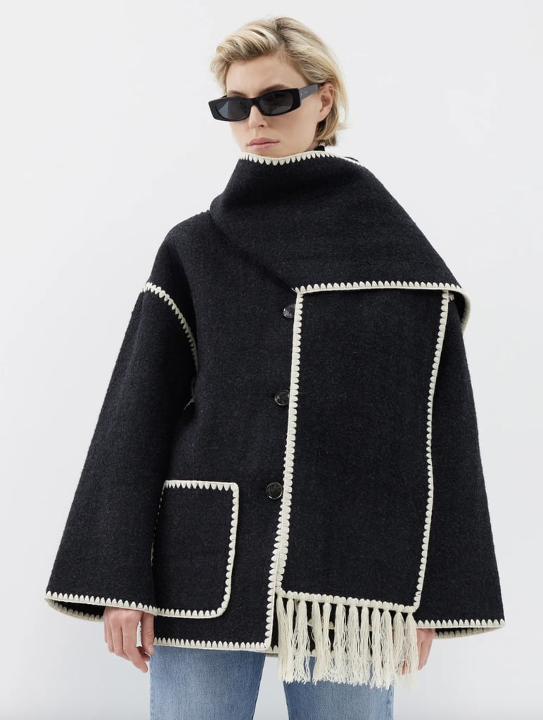 Scarf Coats Are Back For 2024 | POPSUGAR Fashion UK