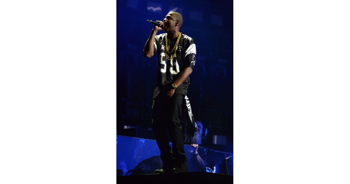 Jay Z in Rodarte Beyonce and Jay Z On the Run Tour Costumes