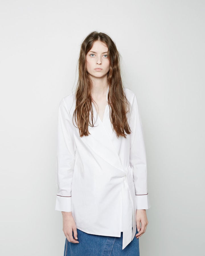 M. Martin Poplin Wrap Shirt ($163, originally $325)