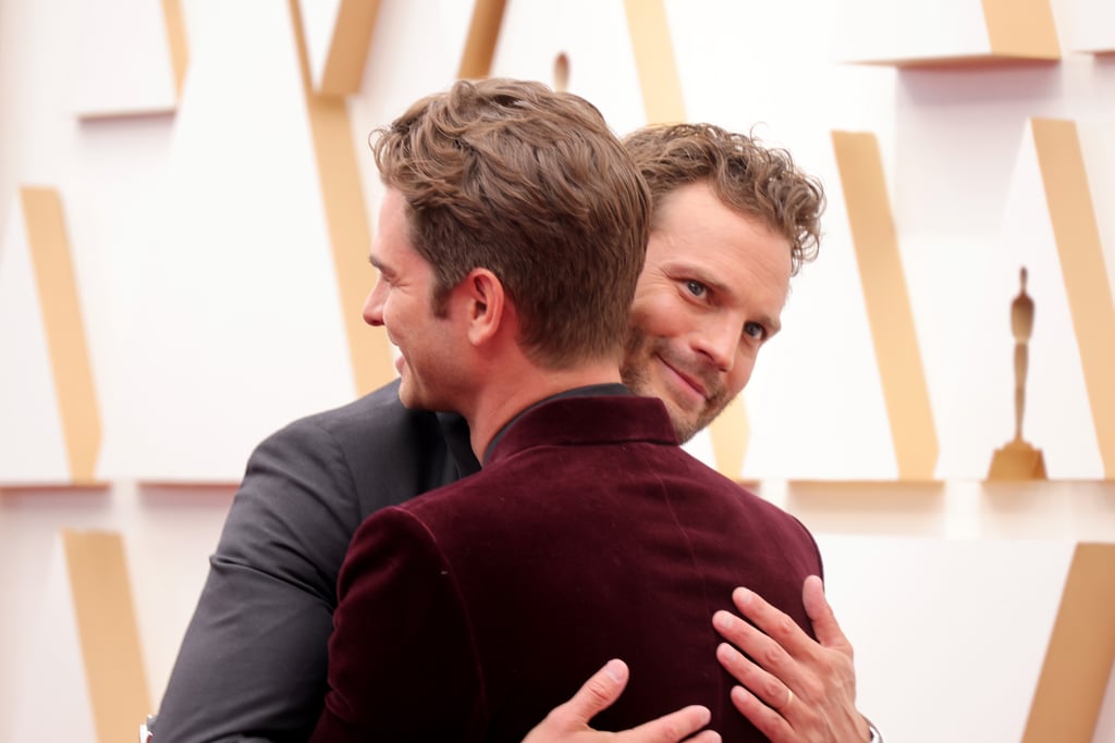 Andrew Garfield and Jamie Dornan Reunite at the 2022 Oscars