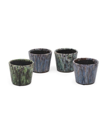 Set of 4 Terracotta Planters ($17)